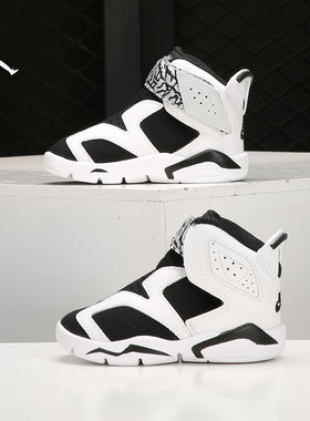 Nike/耐克正品AIR JORDAN 6 婴童魔术贴复刻篮球运动童鞋 CT4417