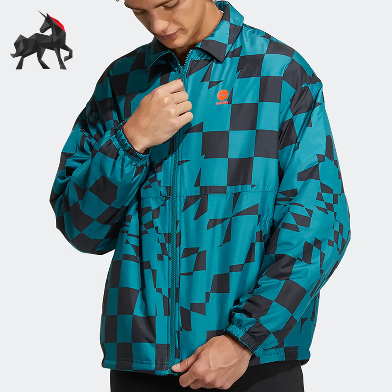 Adidas阿迪达斯男女双面夹克外套