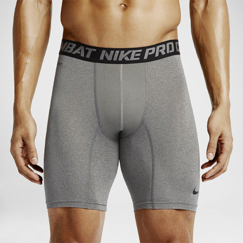 Nike/耐克正品男士松紧低腰健身紧身速干运动短裤519977-021