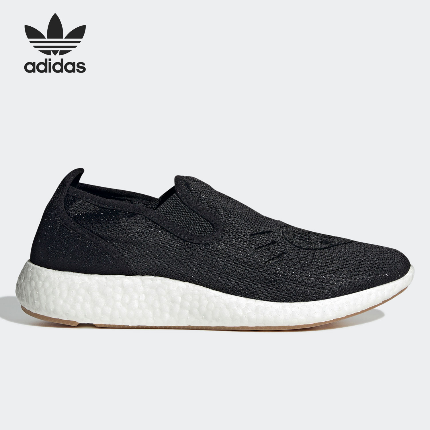 阿迪达斯三叶草男子缓震运动鞋