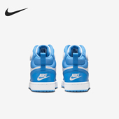 耐克正品 新款 GS女子大童魔术贴系带透气板鞋 Nike CD7782 123