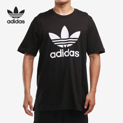 阿迪达斯正品男士运动短袖