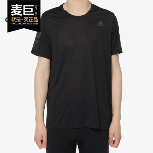 阿迪达斯正品男士运动短袖