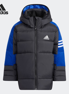 Adidas/阿迪达斯正品当季新款小童运动保暖羽绒服HB4074