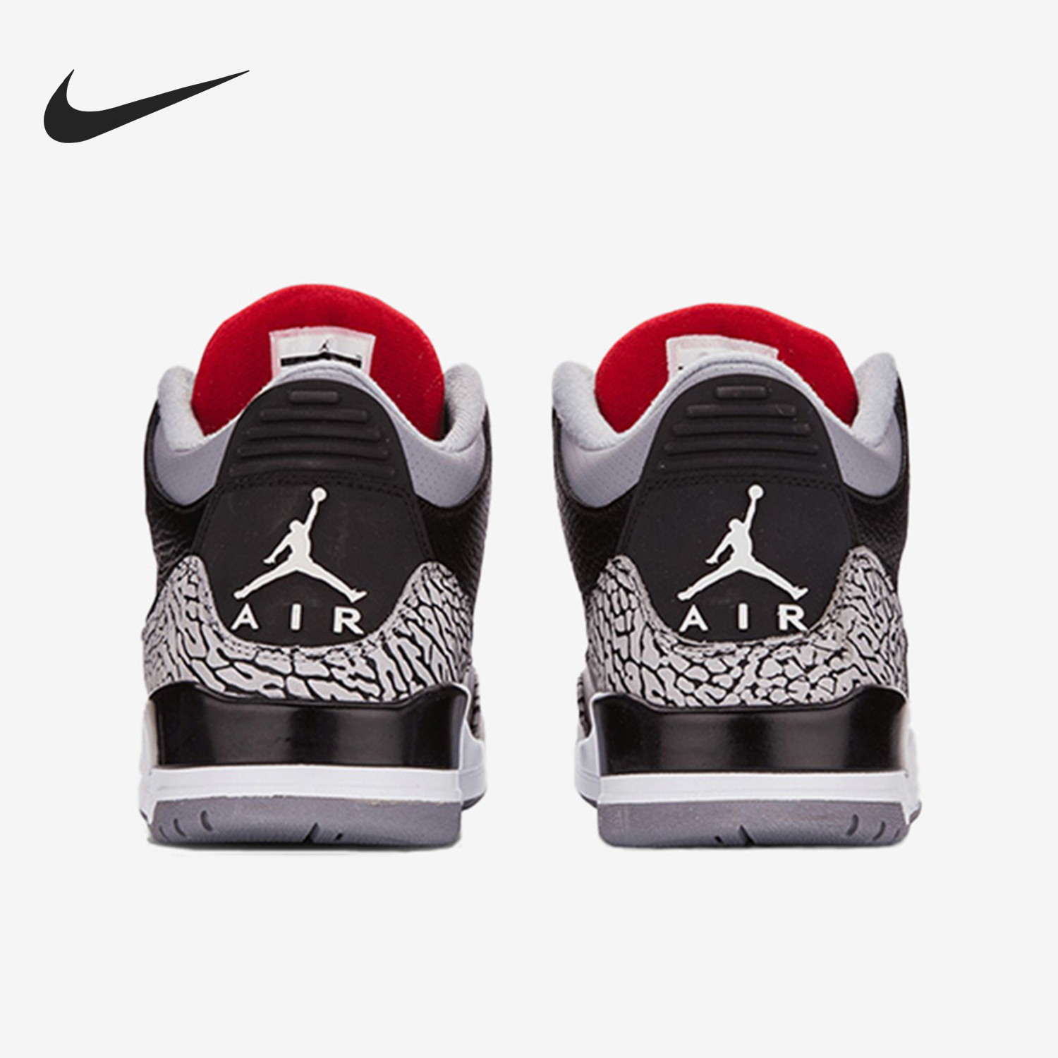 Nike/耐克官方正品男款舒适休闲中帮复古透气篮球鞋136064-010