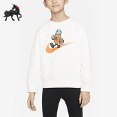 Nike 133 小童运动休闲加绒套头卫衣FN7117 耐克正品 春季