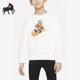 Nike 133 小童运动休闲加绒套头卫衣FN7117 耐克正品 春季