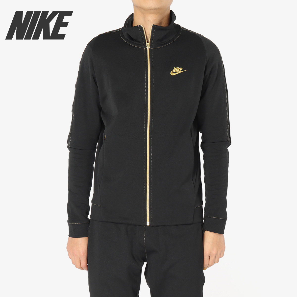 Nike/耐克正品春夏新款AIR FORCE男子金标立领夹克外套BQ2566