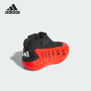 Adidas/阿迪达斯官方正品2024新款小童时尚透气轻便篮球鞋IG6613