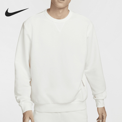 耐克男士篮球圆领简约运动卫衣