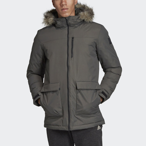 秋冬男子户外连帽运动棉服