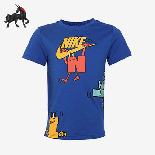 Nike/耐克正品夏季小童印花透气休闲运动T恤NY2122134PS-002