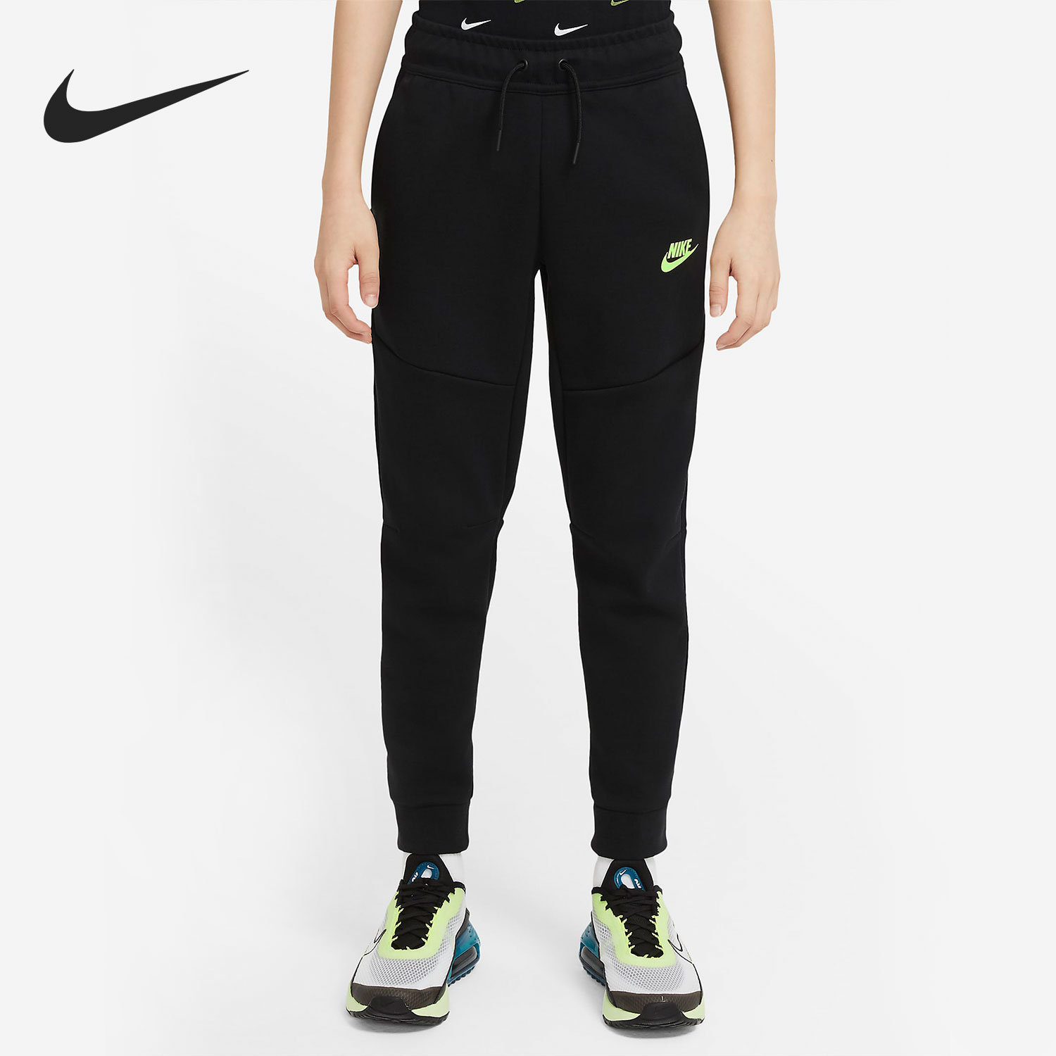 耐克大童运动休闲针织长裤