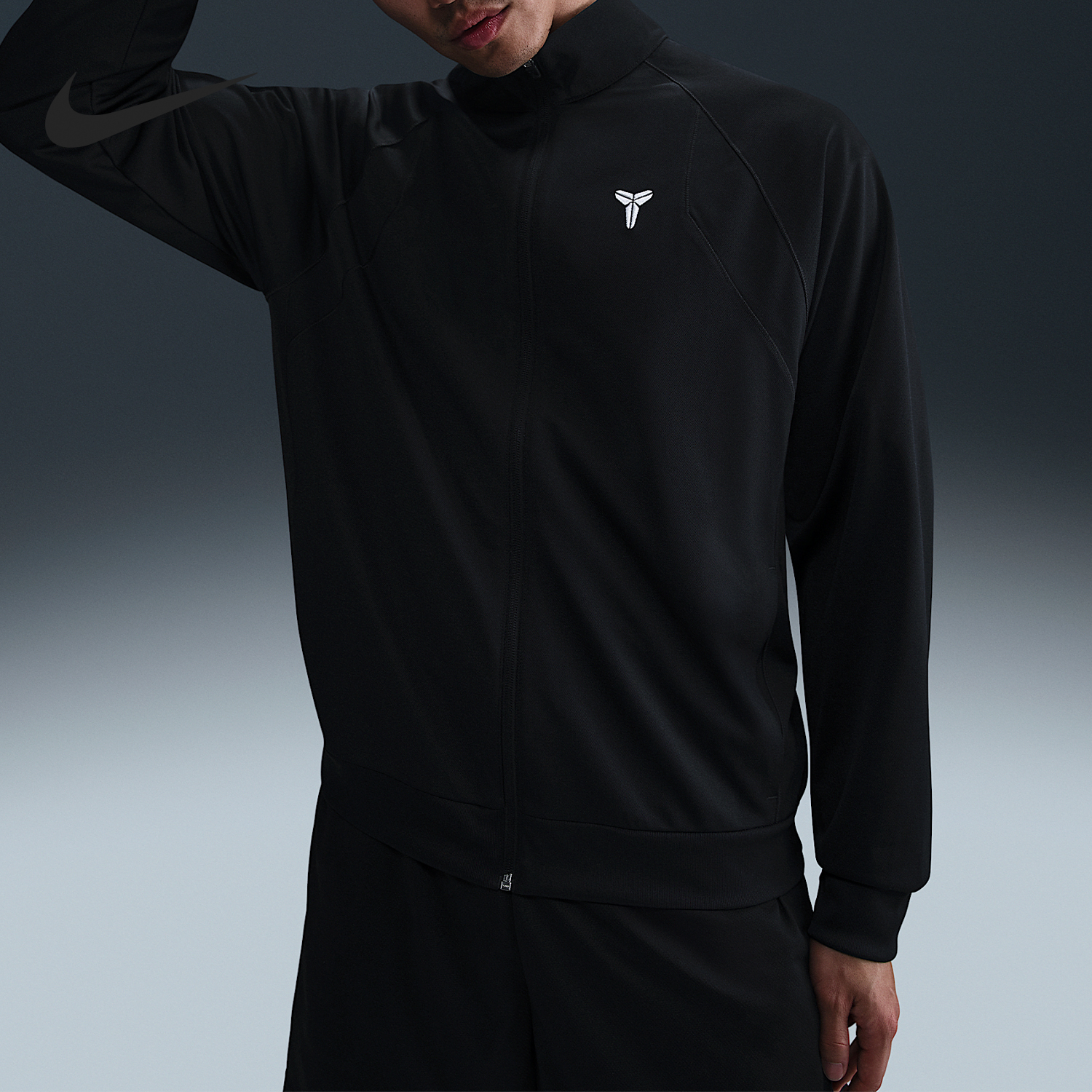 Nike/耐克正品2025新款男士针织立领经典运动夹克外套HJ8098-010