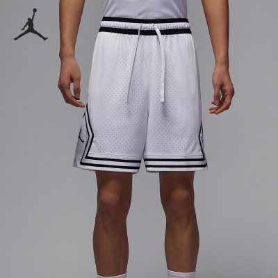 Nike/耐克正品JORDAN男士轻盈比赛透气经典网眼布短裤HF9911-100