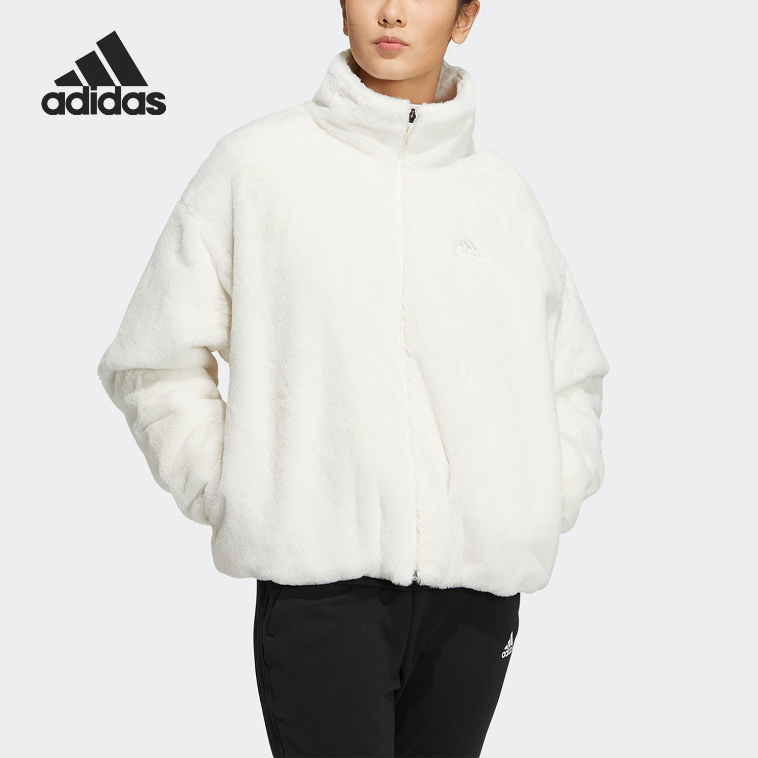 阿迪达斯女子运动夹克