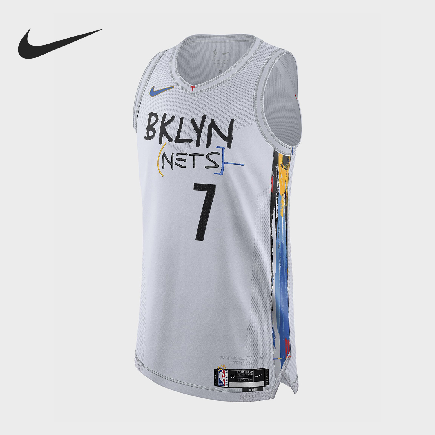 Nike/耐克官方正品DRI-FIT ADV NBA男子运动无袖球衣DQ0186-101