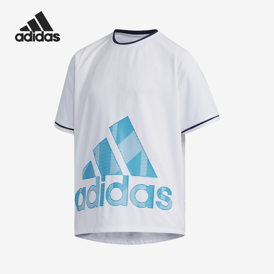 阿迪达斯正品大童时尚T恤