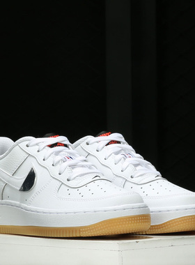 Nike/耐克正品AIR FORCE 1 LV8 1 HO20 GS大童运动鞋 CT3842-101