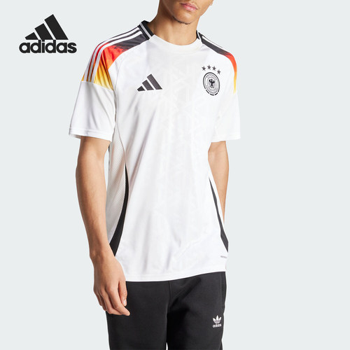 Adidas/阿迪达斯正品DFB H JSY德国队男士足球运动短袖IP8139