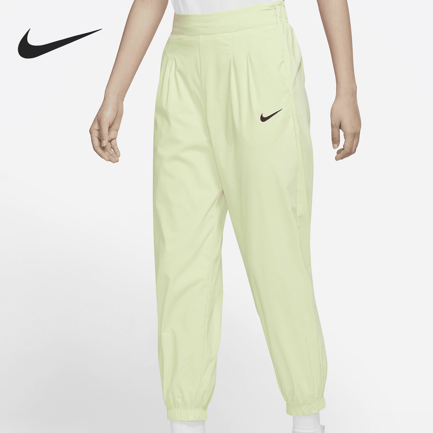 耐克女子舒适束脚运动休闲长裤