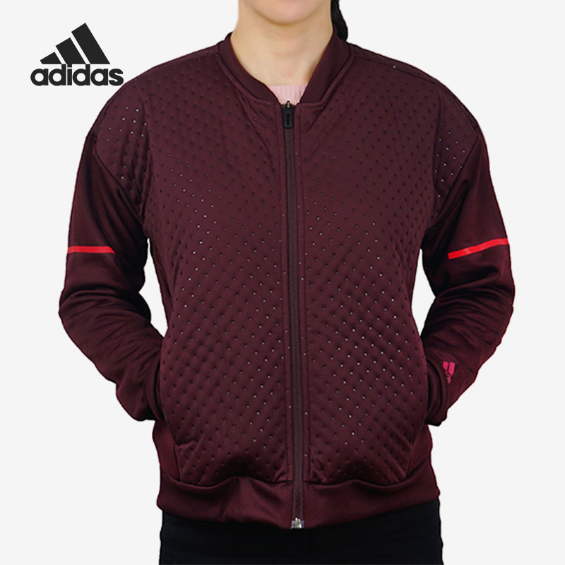 Adidas/阿迪达斯正品秋冬款女子运动休闲网球茄克外套BS0192