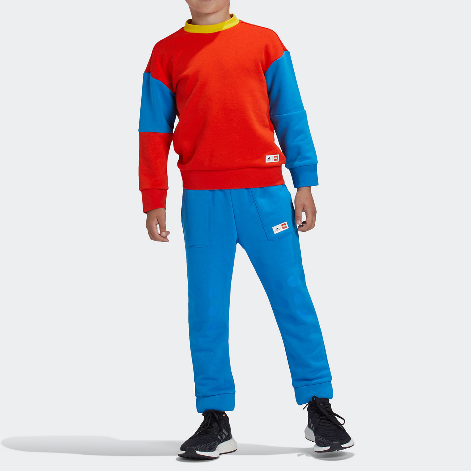 阿迪达斯正品小童装训练运动套装