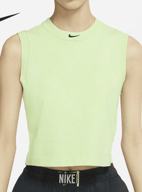 Nike/耐克正品 SPORTSWEAR WASHED 女子背心T恤 CZ9853-358