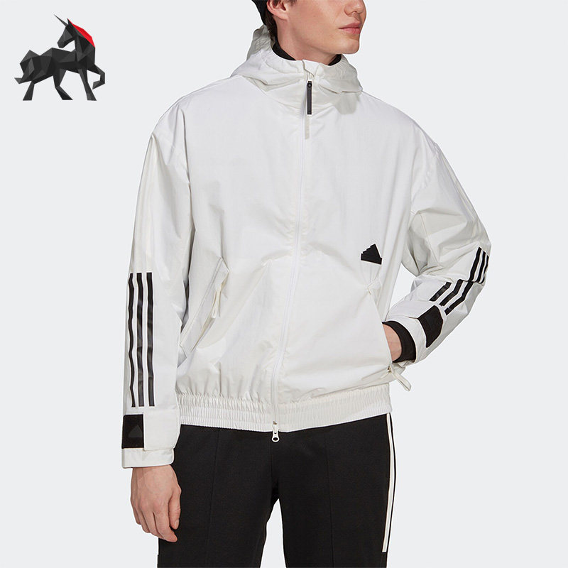 Adidas/阿迪达斯正品秋冬男子运动宽松夹克外套HN1928