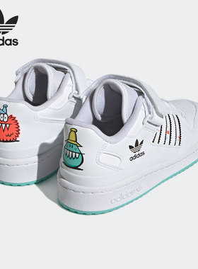 Adidas/阿迪达斯正品三叶草大童时尚潮流低帮运动鞋 H01440