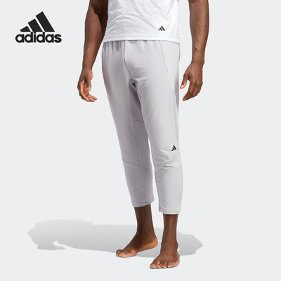 阿迪达斯正品男子九分裤