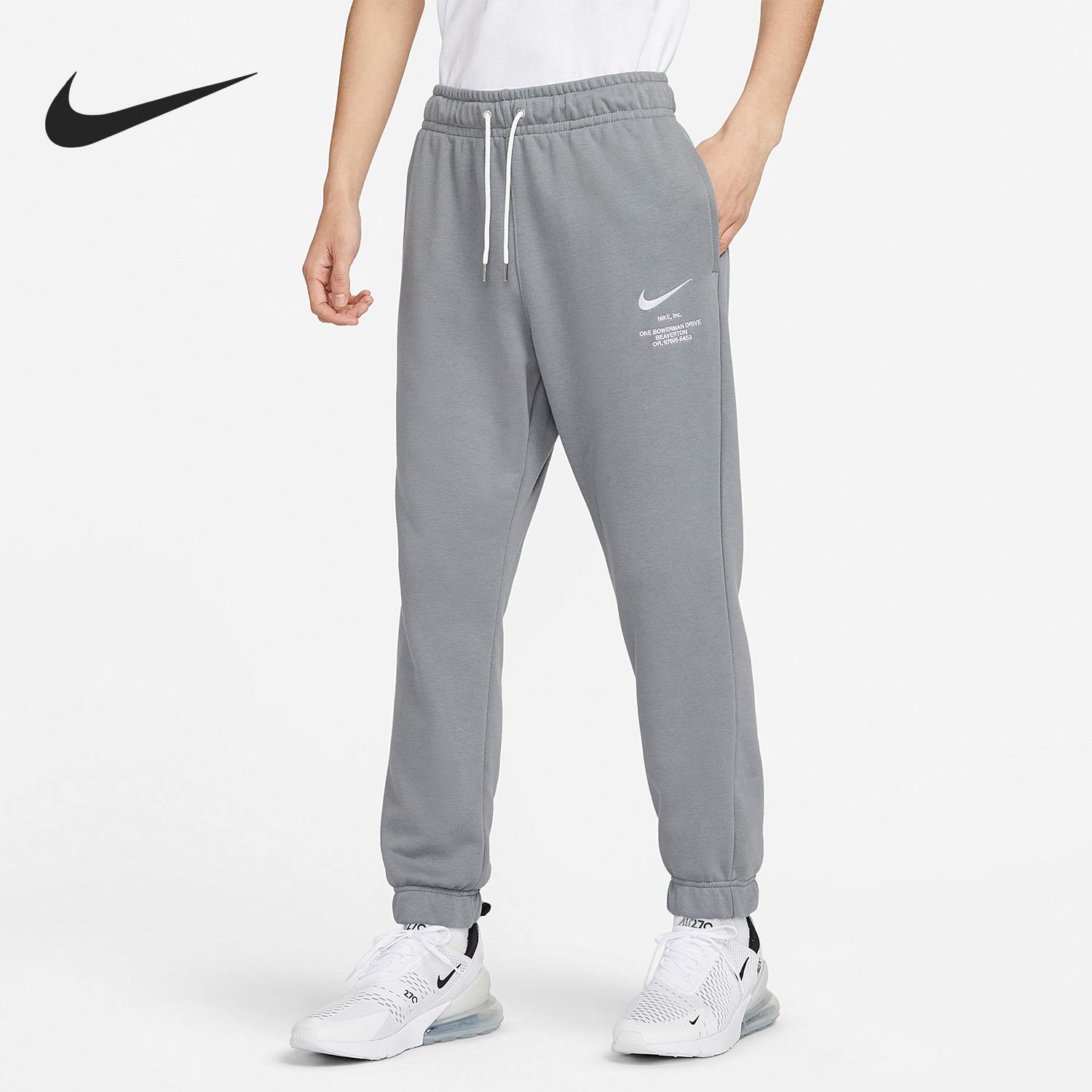 Nike/耐克正品新款男子运动健身休闲收口长裤FD9894-063