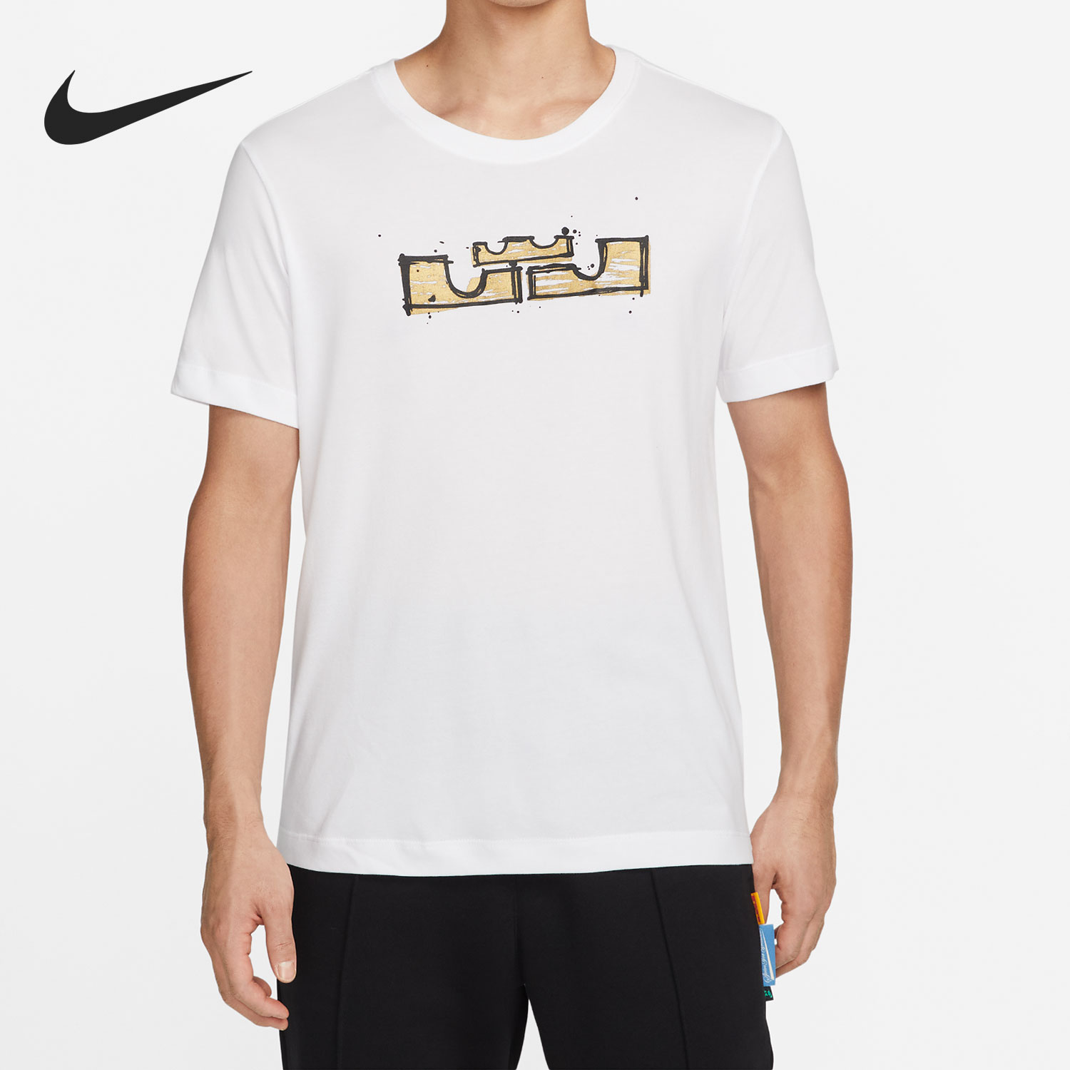 Nike/耐克正品夏季透气圆领篮球男子休闲运动T恤DR1292-100