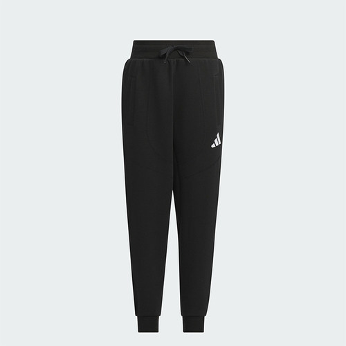 Adidas/阿迪达斯正品LK KN PNT小童束脚弹力系带休闲裤JN1752
