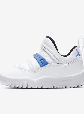 Nike/耐克正品 JORDAN 11 小童时尚透气休闲篮球运动鞋BQ7102-114