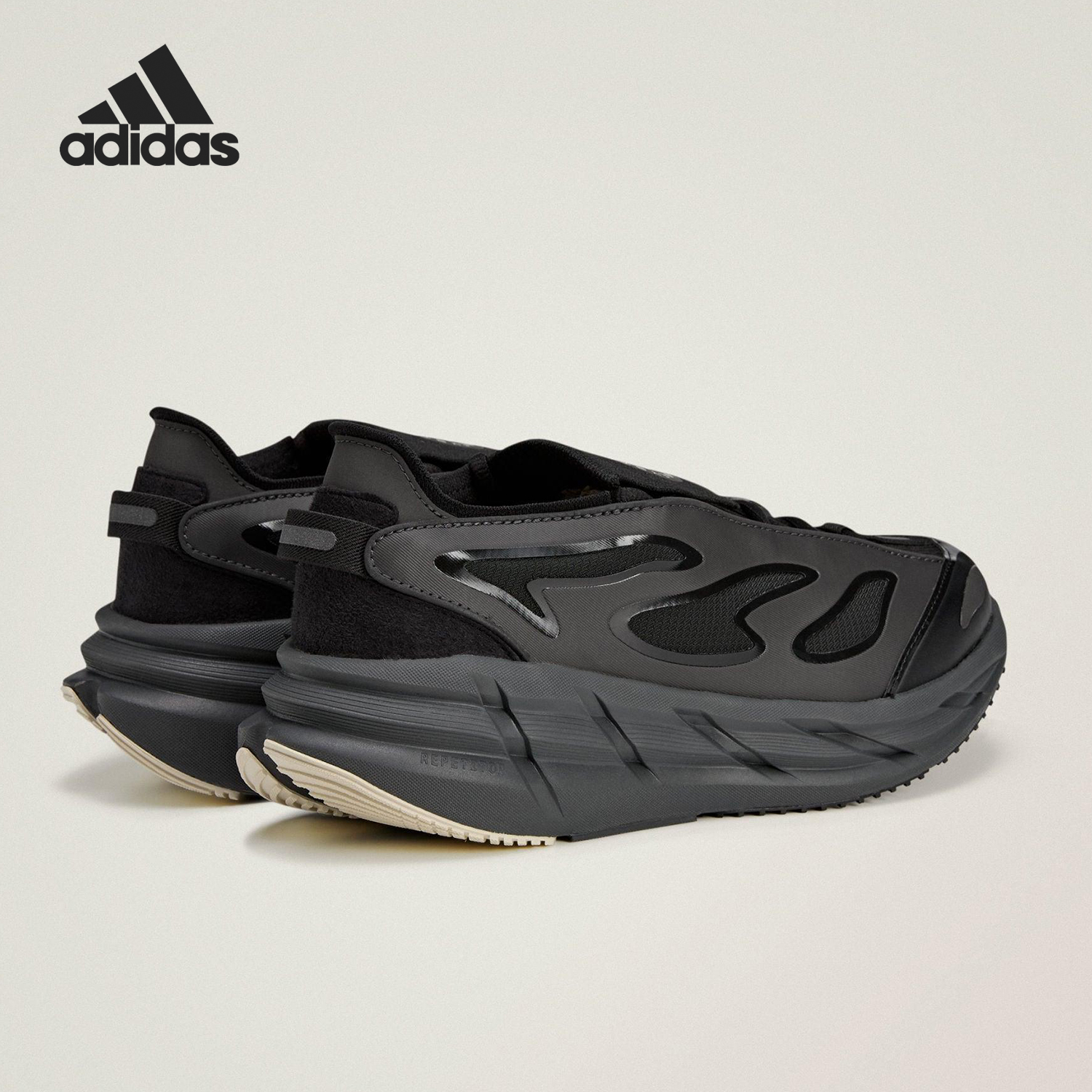 Adidas/阿迪达斯正品ADISTAR男女运动缓震经典厚底跑步鞋JR3290