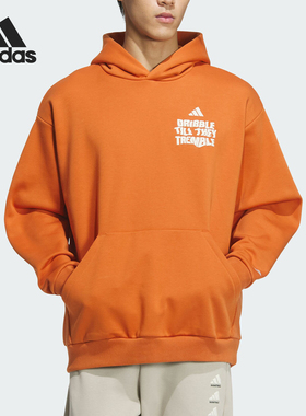 Adidas/阿迪达斯正品新款男士连帽加绒保暖运动卫衣JC6805