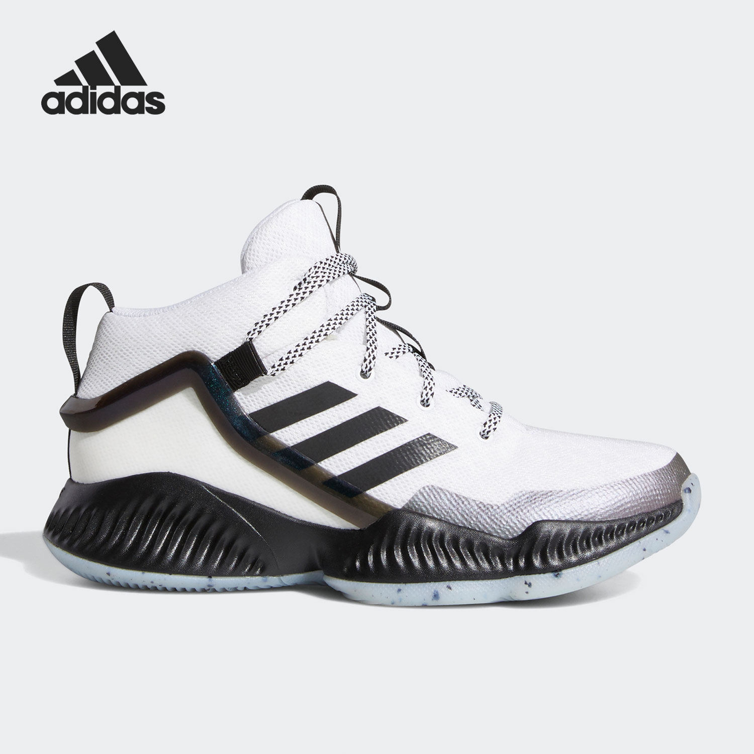 Adidas/阿迪达斯正品Lockdown J大童运动缓震篮球鞋GZ3084