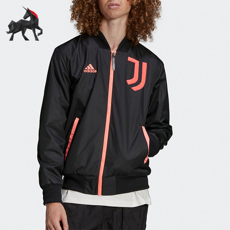 阿迪达斯男子足球夹克外套
