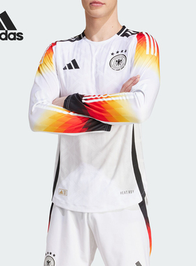 Adidas/阿迪达斯正品DFB H JSY AUL男士足球长袖球衣IZ1619