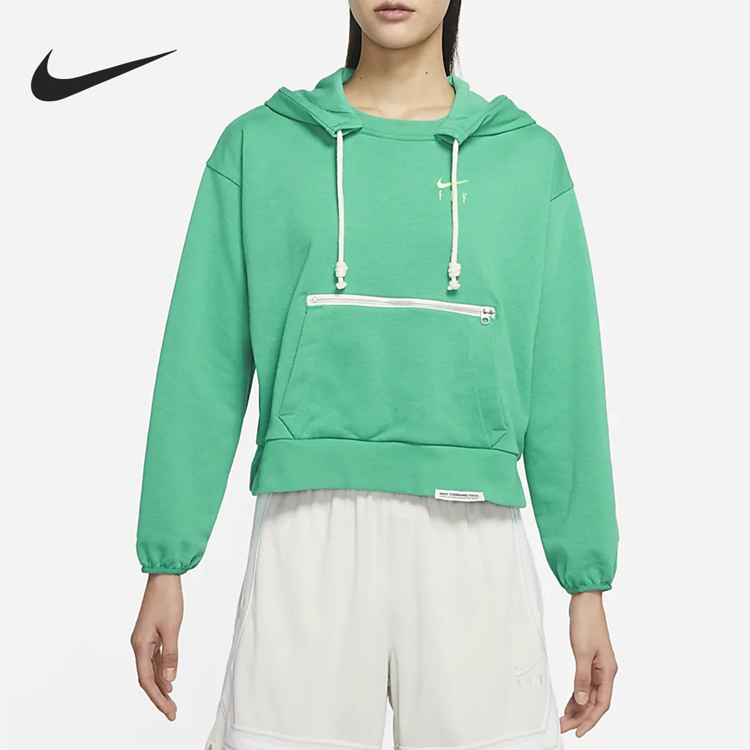 Nike/耐克正品当季新款女子运动休闲简约套头卫衣DA6484-370