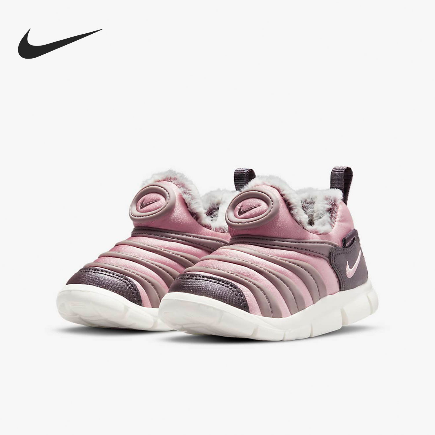 Nike/耐克正品保暖婴童加绒毛毛虫轻便休闲运动鞋 DO5888-661