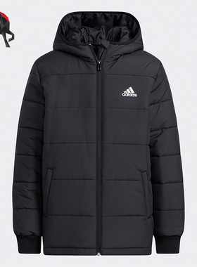 Adidas/阿迪达斯正品YK PADDED JKT 大童保暖运动棉服 H45030