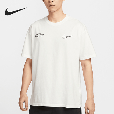 Nike/耐克正品Devin Booker男士宽松简约经典图案T恤HV6691-133