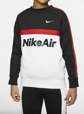 Nike/耐克正品春男大童B NSW NIKE AIR CREW套头衫CJ7850