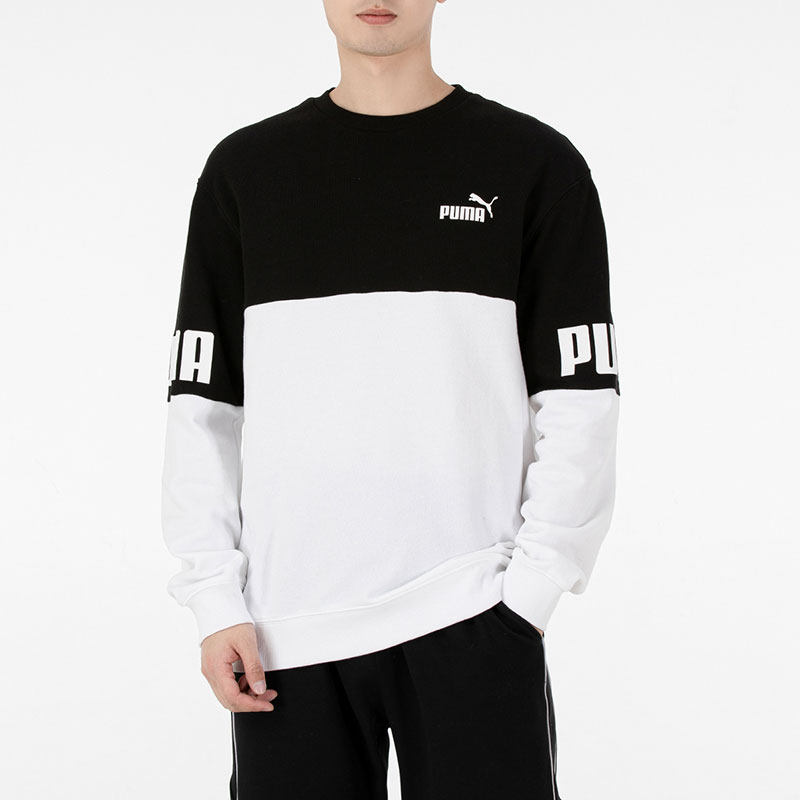 Puma/彪马男子运动圆领卫衣