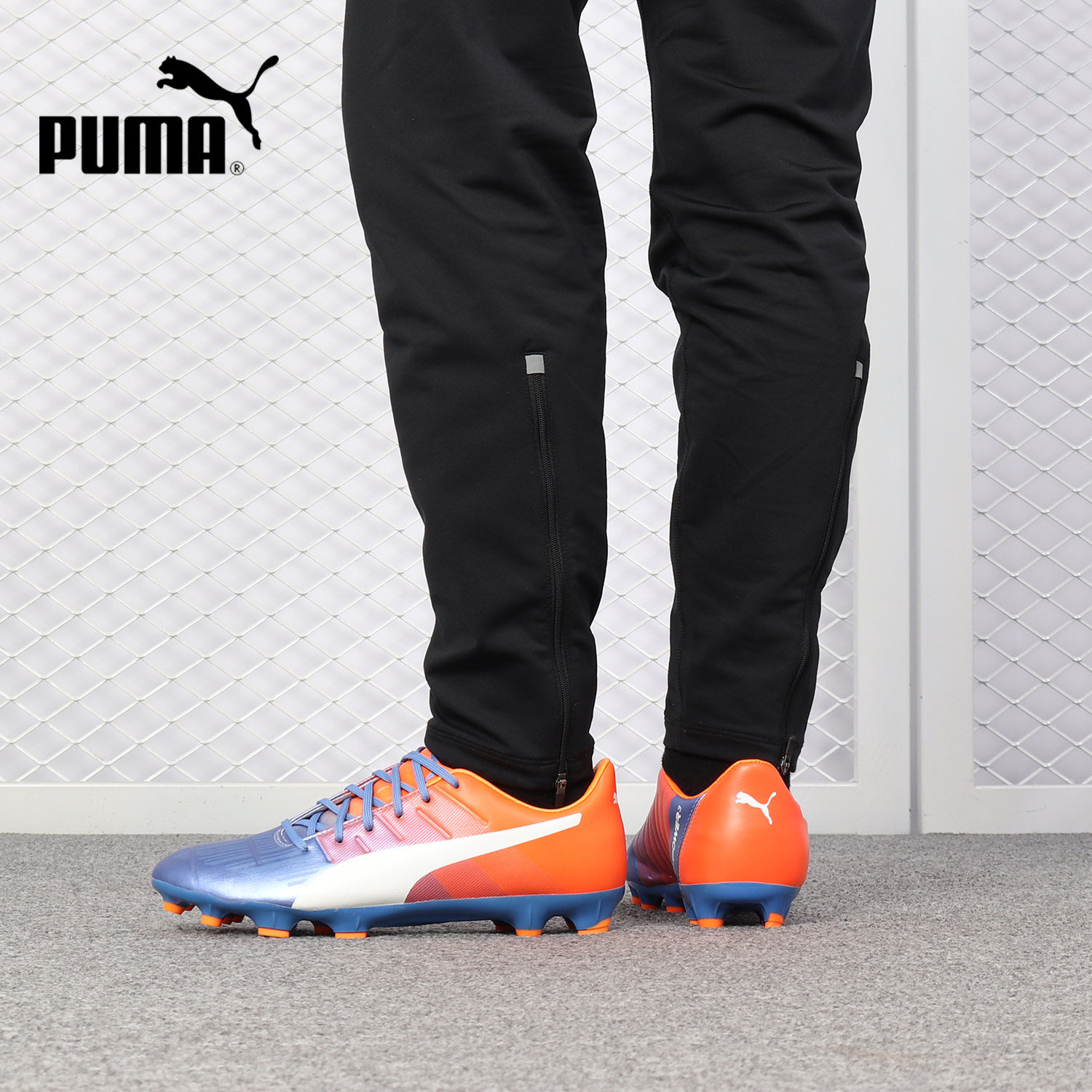 Puma/彪马正品新款evoPOWER男子比赛训练人草AG短钉足球鞋 103533