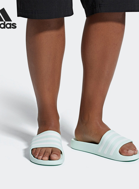 Adidas/阿迪达斯正品 夏季新款男女休闲运动沙滩凉拖鞋F35535