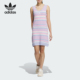 针织修身 三叶草女士新款 连衣裙JI7047 阿迪达斯正品 Adidas