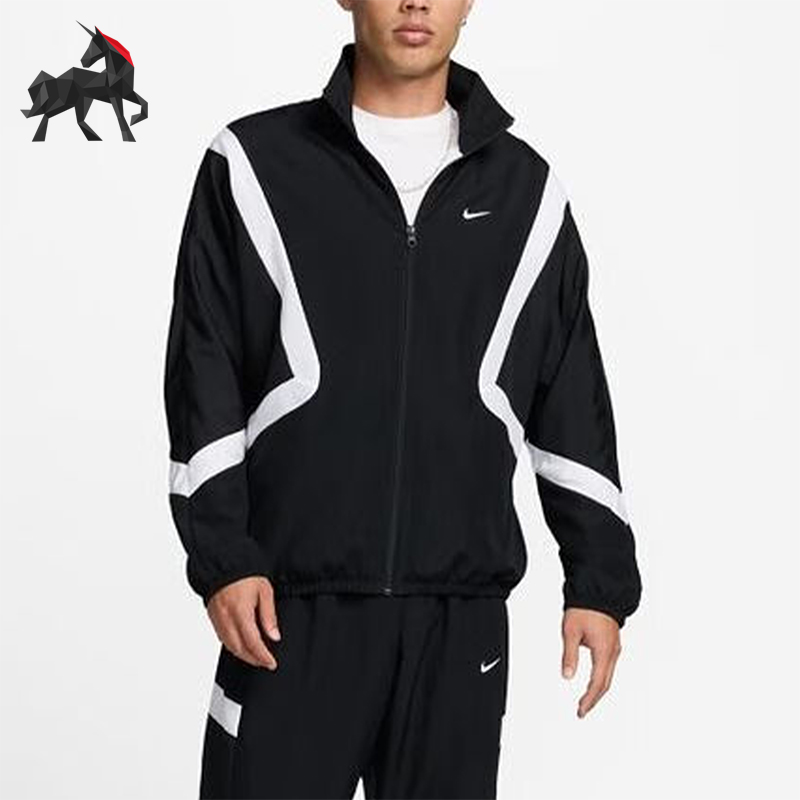 耐克男士运动休闲外套立领